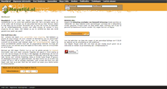 Desktop Screenshot of mayatijd.nl