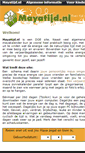 Mobile Screenshot of mayatijd.nl