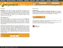 Tablet Screenshot of mayatijd.nl